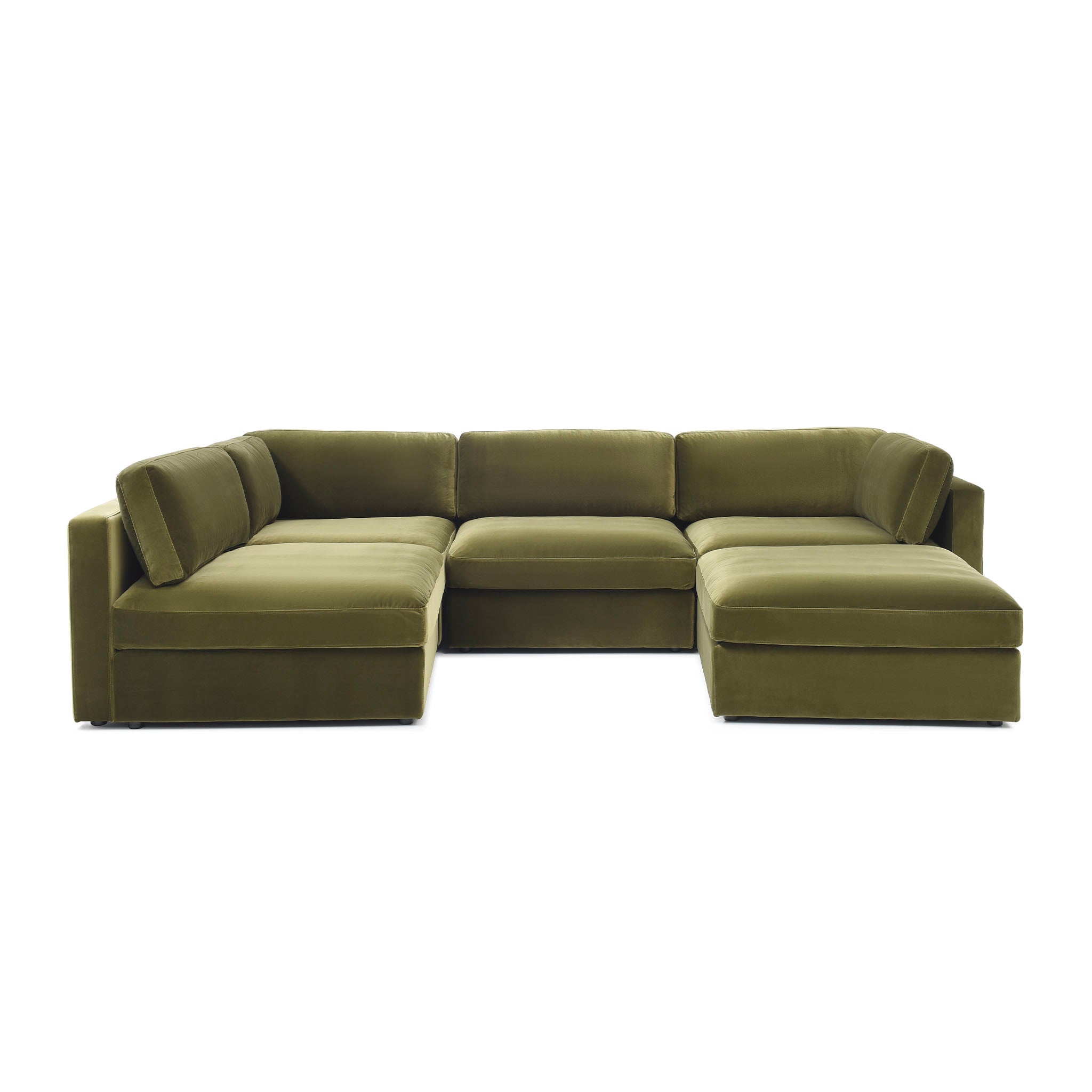 Bella L-Shape + Ottoman