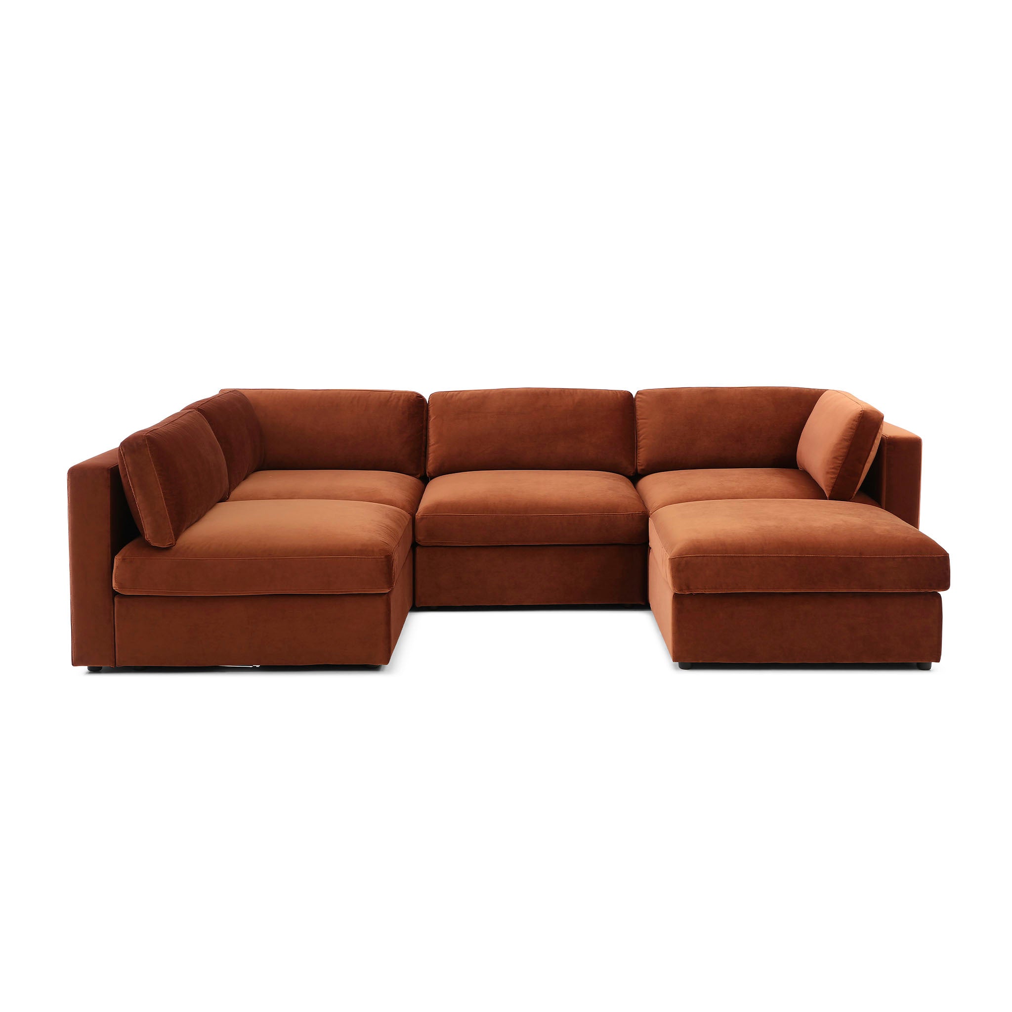 Bella L-Shape + Ottoman
