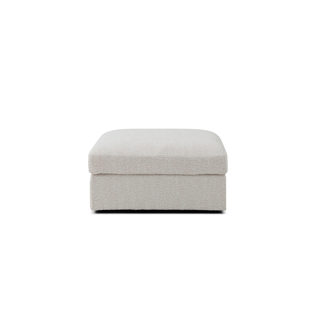 Bella Ottoman – Cream Performance Boucle