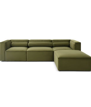 Knox 3 Seater + Ottoman