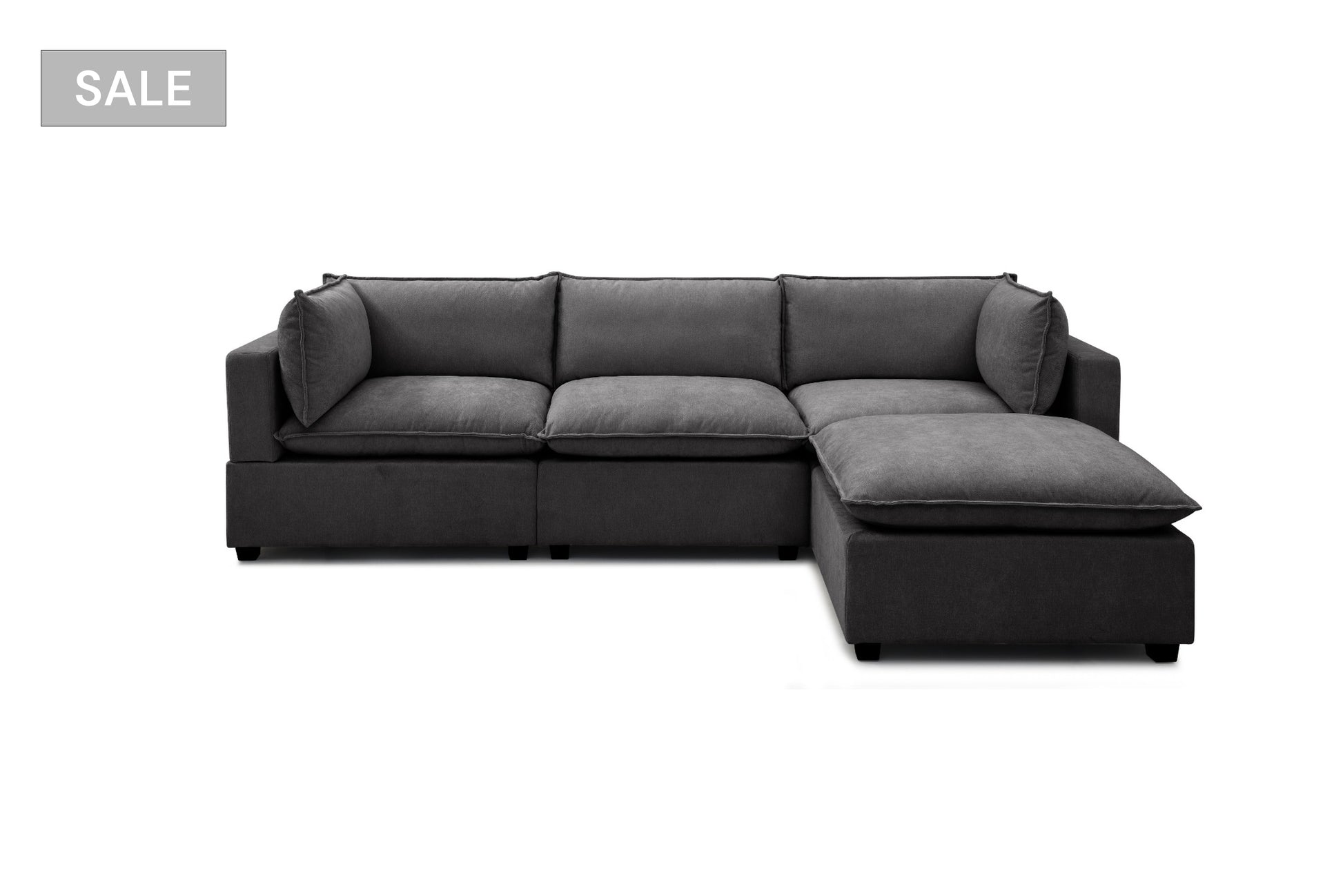 Luna Sofa 122" + Ottoman