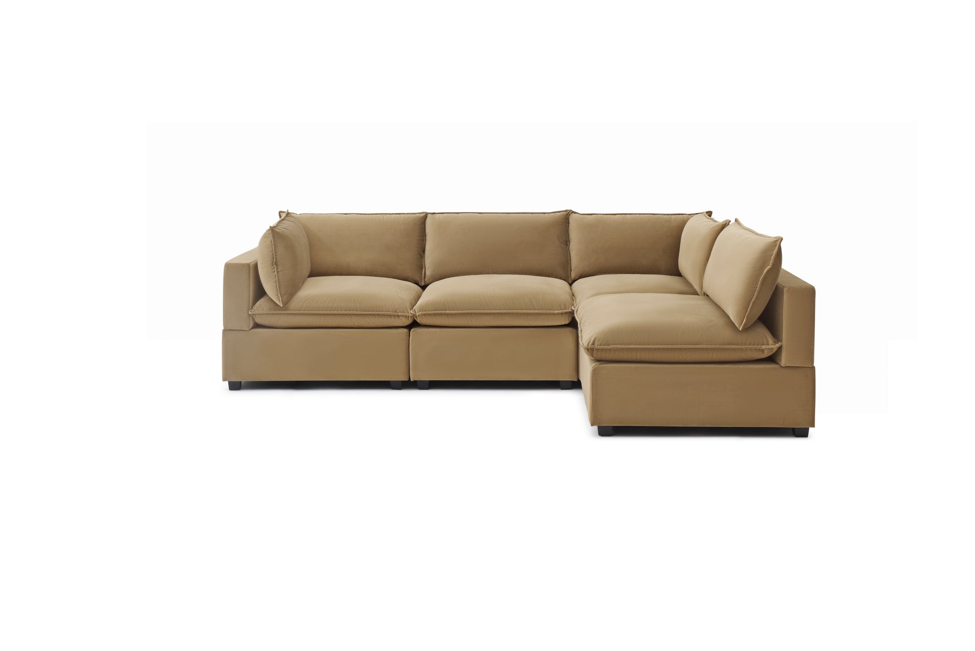 Cloud-Soft Luna L-Shape Modular Secti...