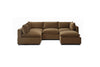 Rust Brown Performance Velvet