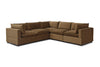 Rust Brown Performance Velvet