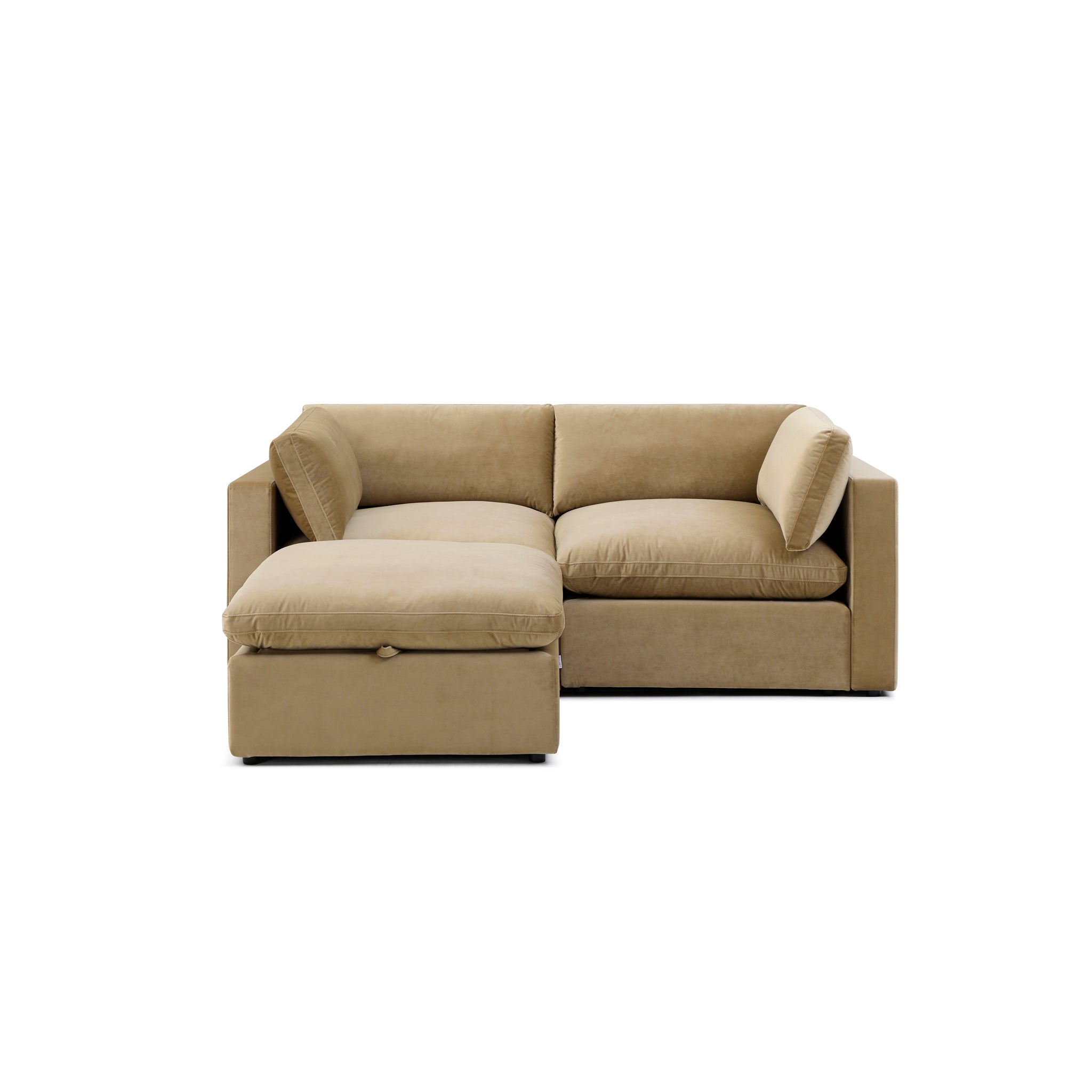 Bella Pillow 2 Seater + Storage Ottoman