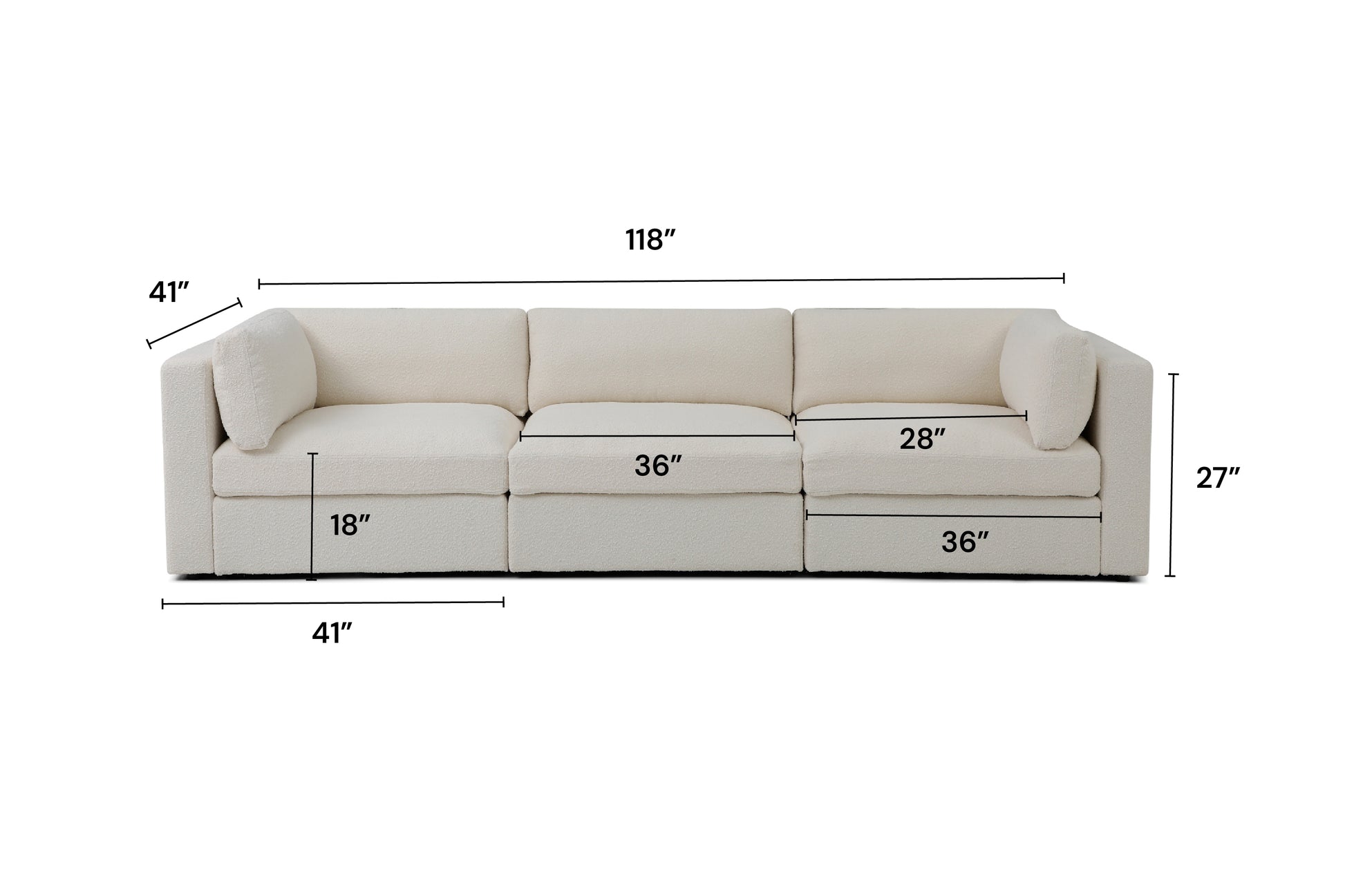 Bella 3 Seater