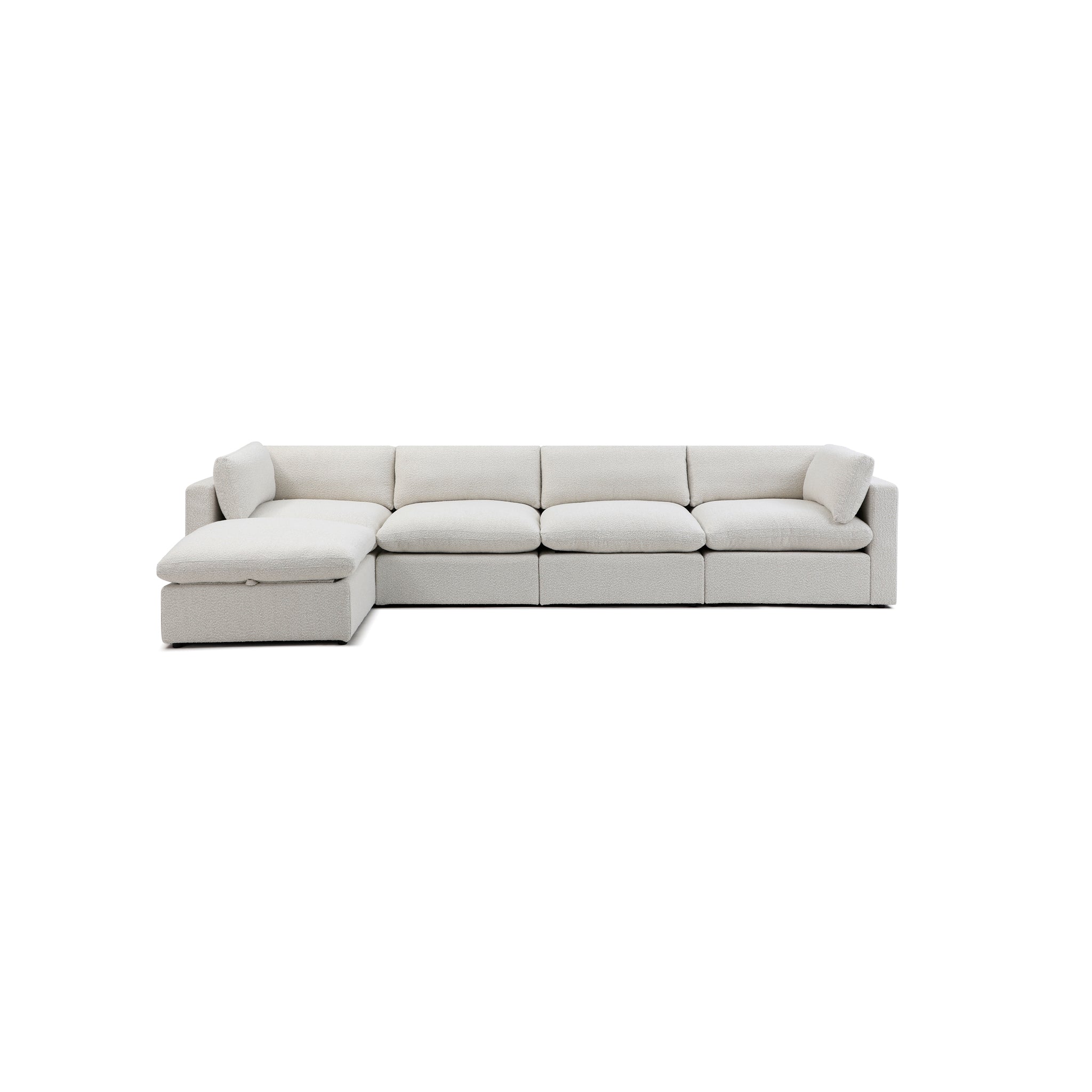 Bella Pillow 4 Seater + Storage Ottoman