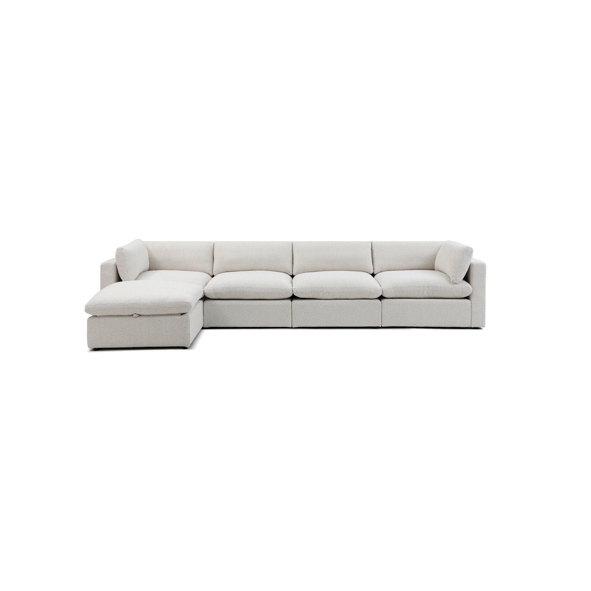 Bella Pillow 4 Seater + Storage Ottoman