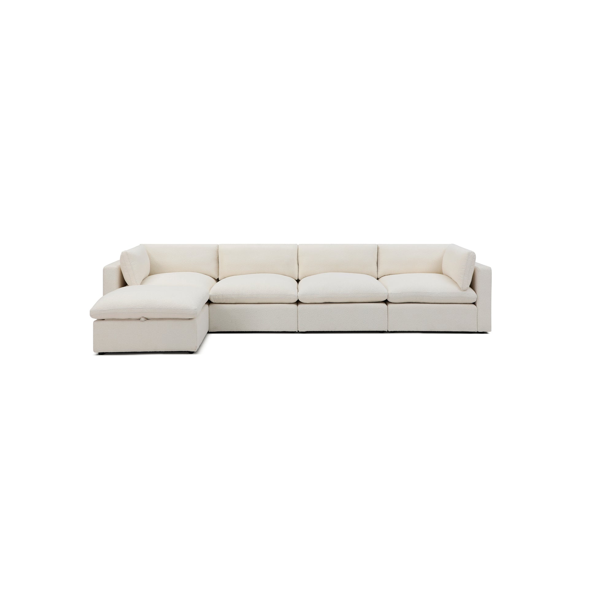 Bella Pillow 4 Seater + Storage Ottoman