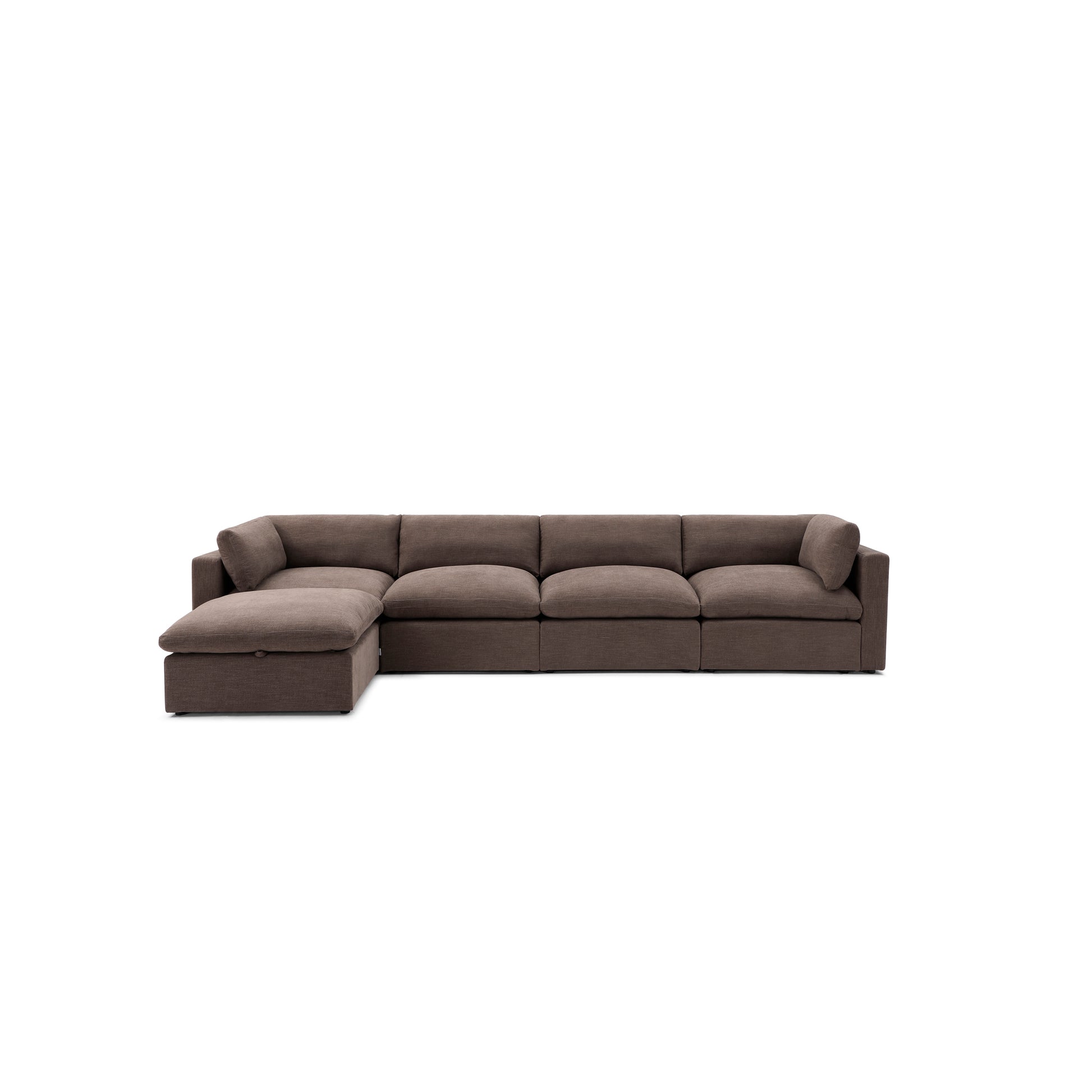 Bella Pillow 4 Seater + Storage Ottoman