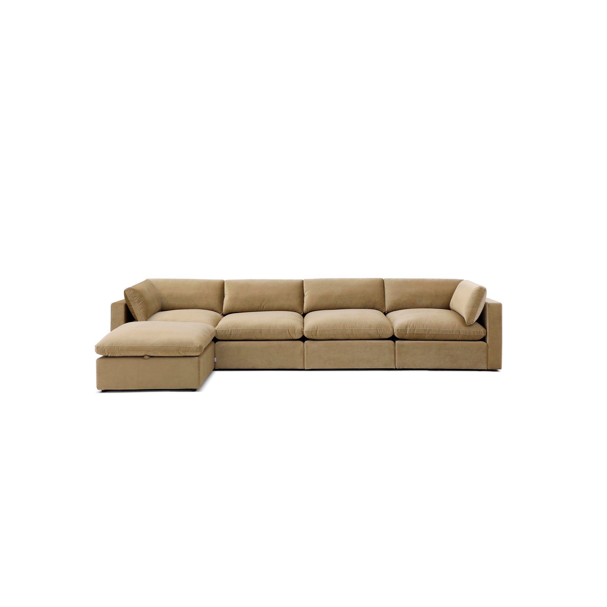 Bella Pillow 4 Seater + Storage Ottoman