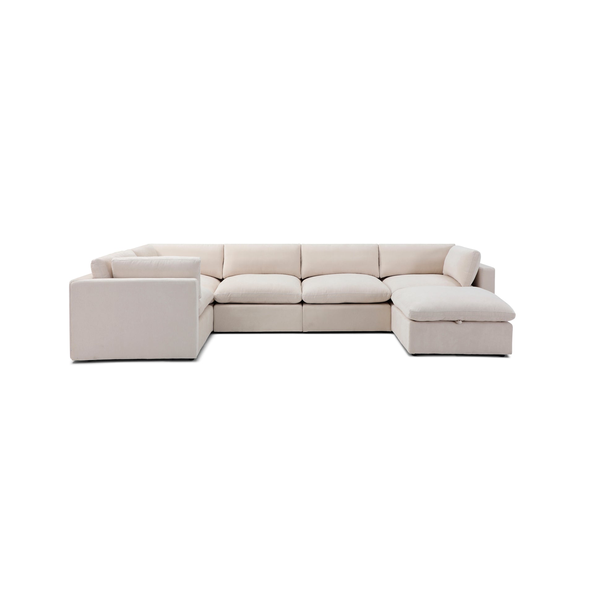 Bella Pillow Grand Corner + Ottoman