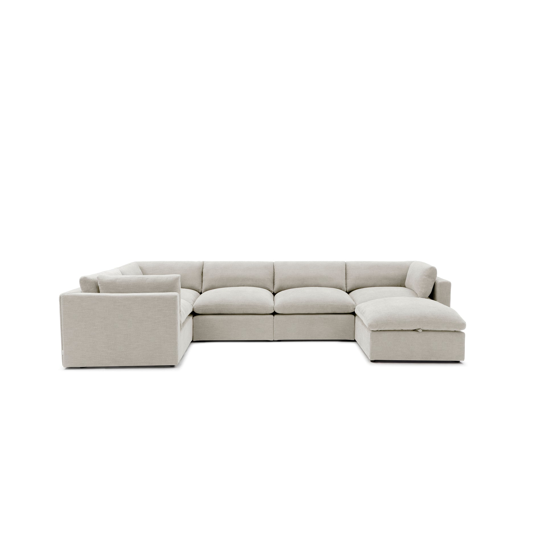Bella Pillow Grand Corner + Ottoman