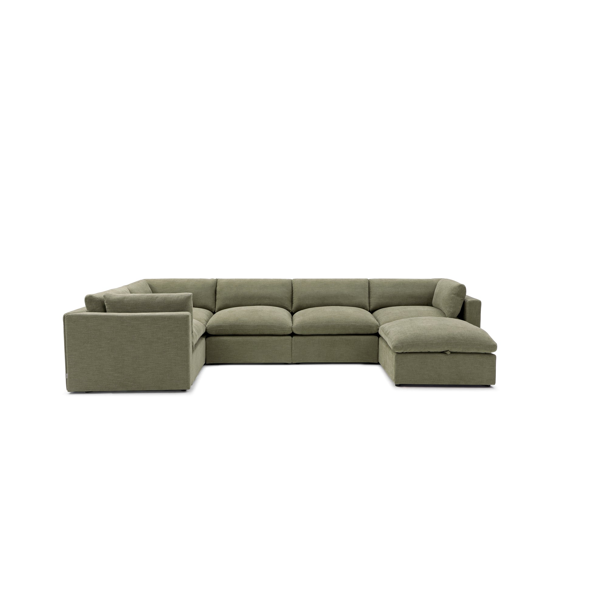 Bella Pillow Grand Corner + Ottoman