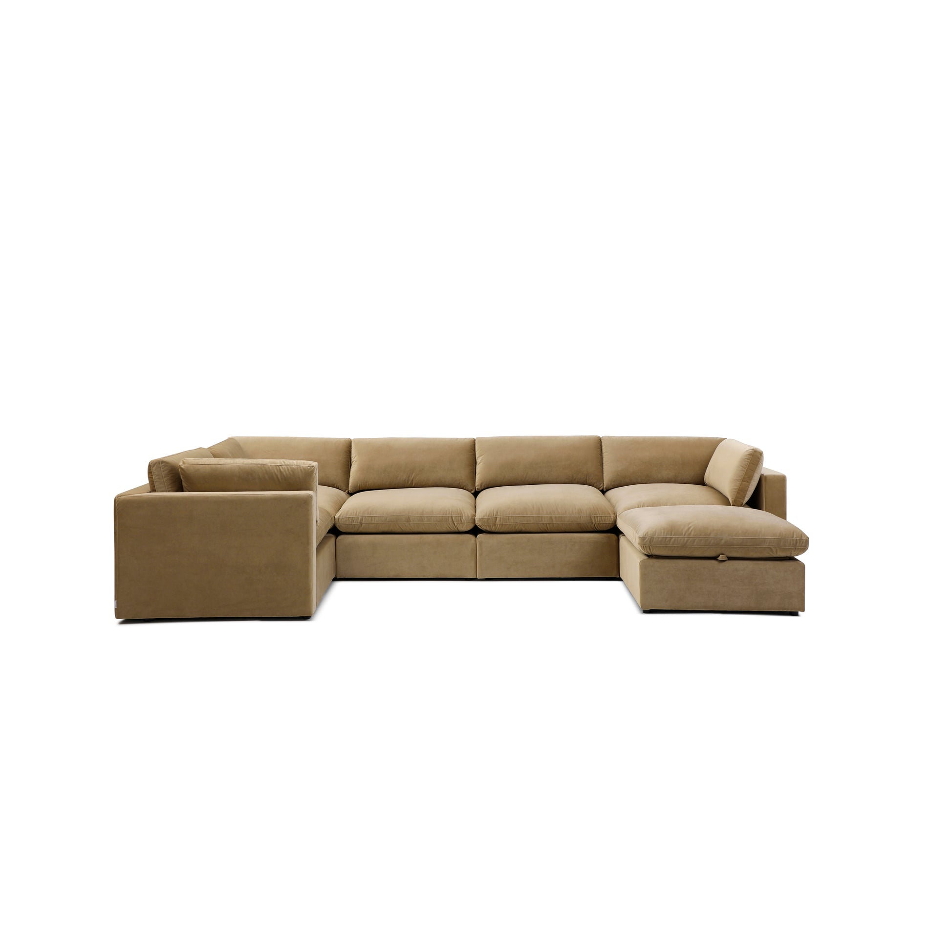 Bella Pillow Grand Corner + Ottoman