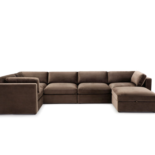 Bella Grand Corner + Ottoman