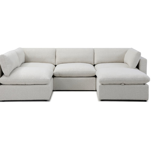 Bella Pillow L-Shape + Ottoman
