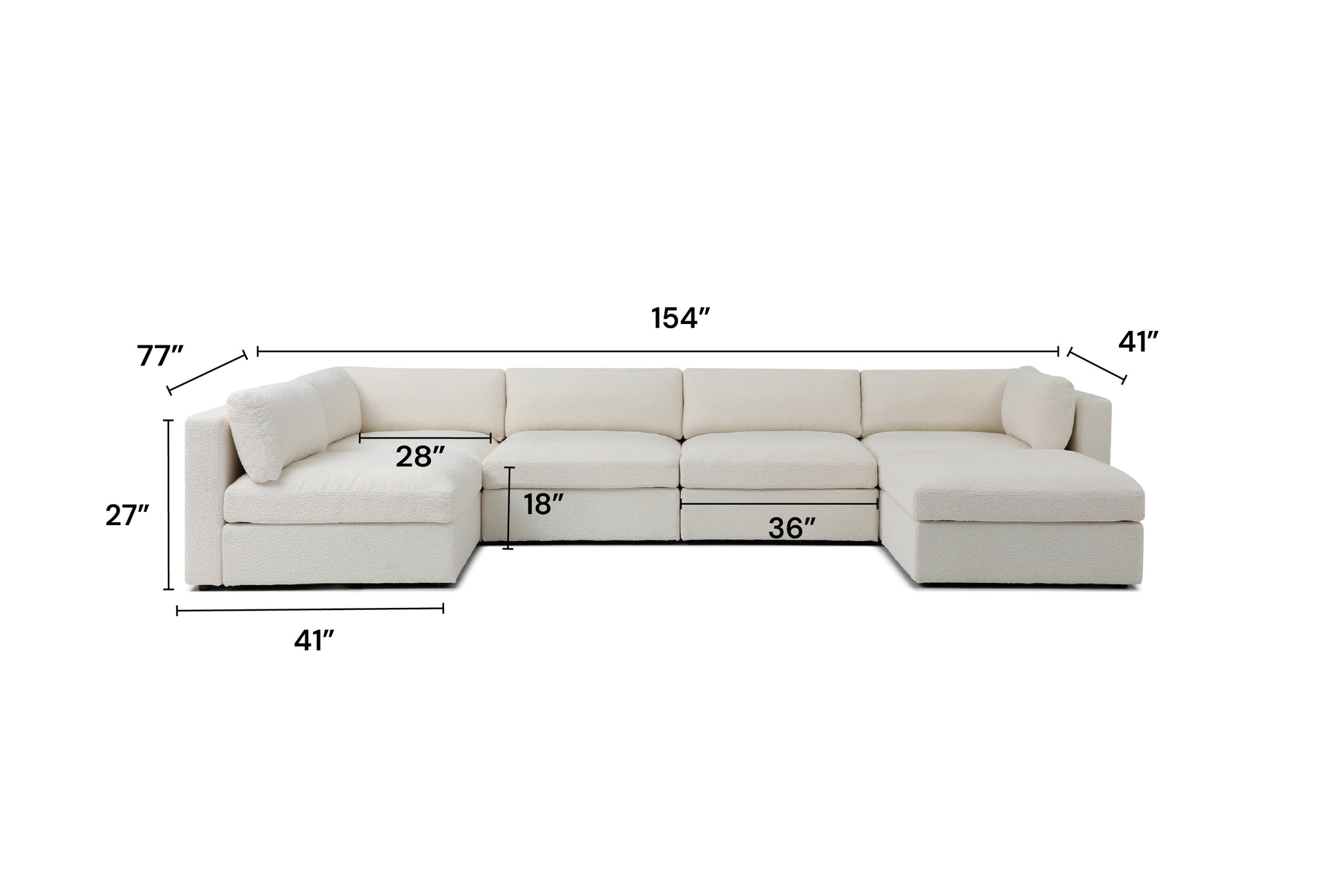 Bella Pillow U-Shape Storage