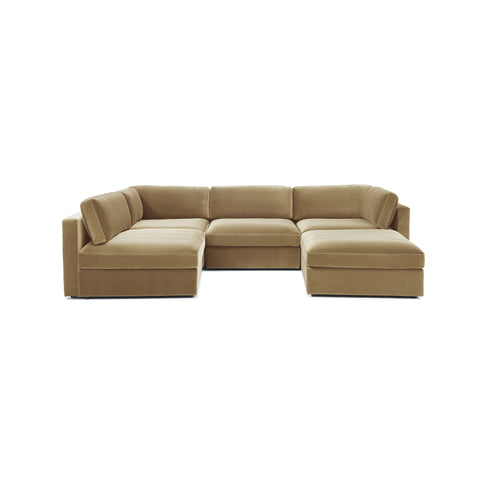 Bella L-Shape + Ottoman