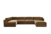 Rust Brown Performance Velvet