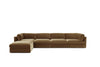 Rust Brown Performance Velvet