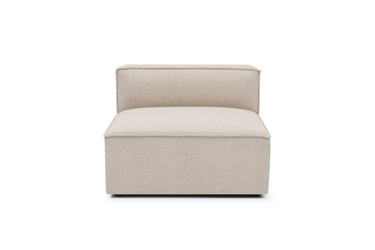 Knox Armless – Cream Performance Boucle