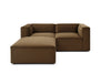 Rust Brown Performance Velvet